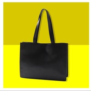 baggu leather tote